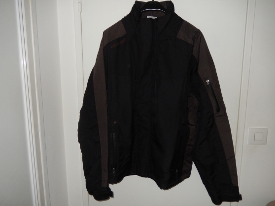 veste reebok homme marron