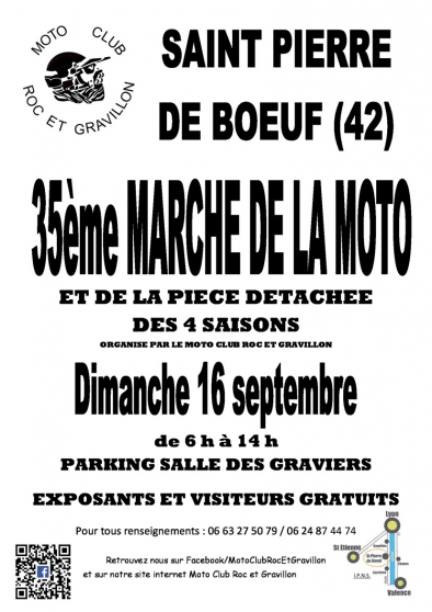 35ème marché de la moto Saint Pierre de