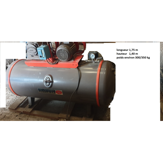 compresseur Toussaint Devilbiss 400 L
