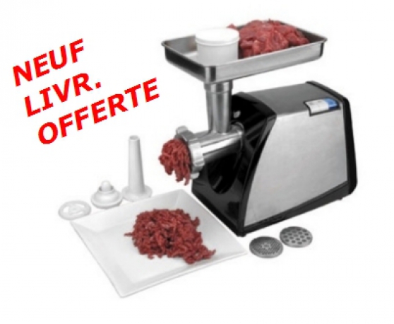Annonce occasion, vente ou achat 'Hachoir  viande semi-pro neuf livraison'