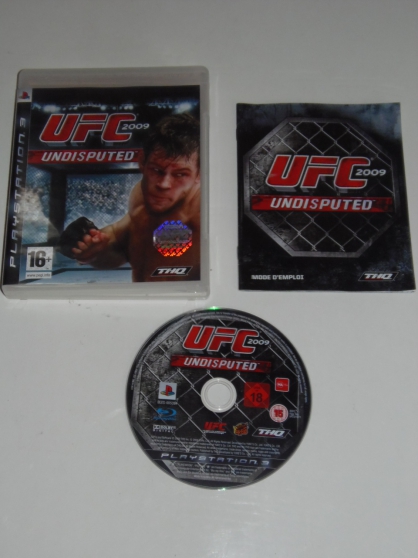 Annonce occasion, vente ou achat 'jeu PS3 UFC 2009 Undisputed'