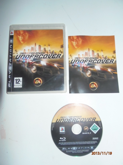 jeu PS3 Need for speed undercover