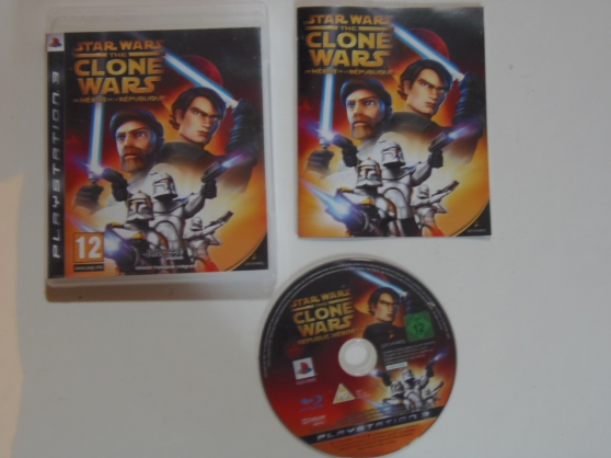Jeu PS3 Star Wars The CLone Wars (12+)