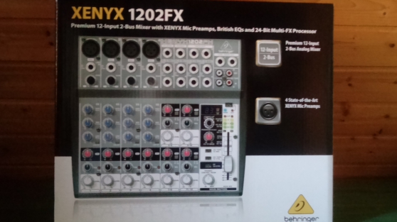 Annonce occasion, vente ou achat 'Table mixage XENYX 1202 FX Neuve'