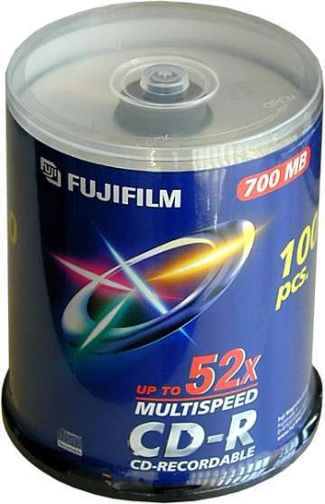 Annonce occasion, vente ou achat 'CD vierge Tour Fujifilm 100 CD-R 700 Mo'