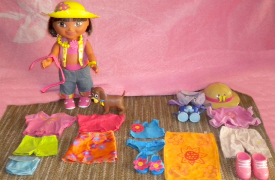Annonce occasion, vente ou achat 'Poupe Dora Exploratrice (Mattel)'