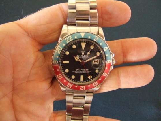 Annonce occasion, vente ou achat 'VINTAGE ROLEX GMT MASTER montre'