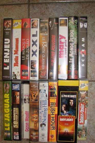 Annonce occasion, vente ou achat 'Lot VHS'