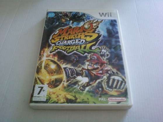 Annonce occasion, vente ou achat 'mario strikers charged football wii'