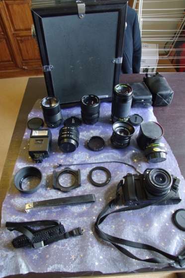 Annonce occasion, vente ou achat 'Lot Mamiya 24x36 et objectifs'