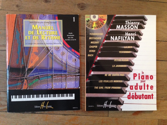 Annonce occasion, vente ou achat 'MANUELS DE PIANO / LIVRES NEUFS'