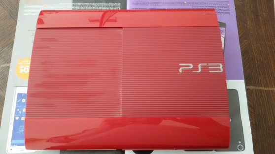 Annonce occasion, vente ou achat 'console PS3 ROUGE 12GIGA'