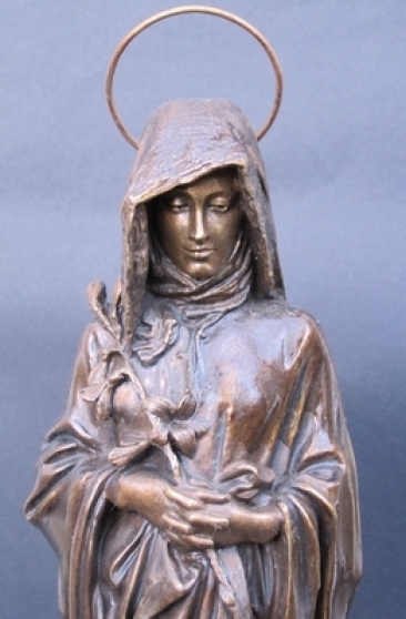 Annonce occasion, vente ou achat 'Fremiet.Vierge .Sculpture bronze'