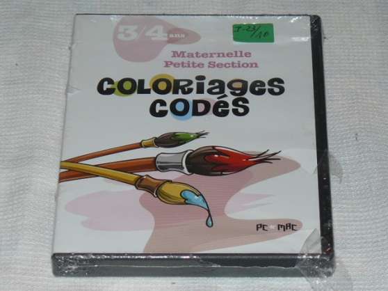 Annonce occasion, vente ou achat 'Coloriages cods 3-4 ans'