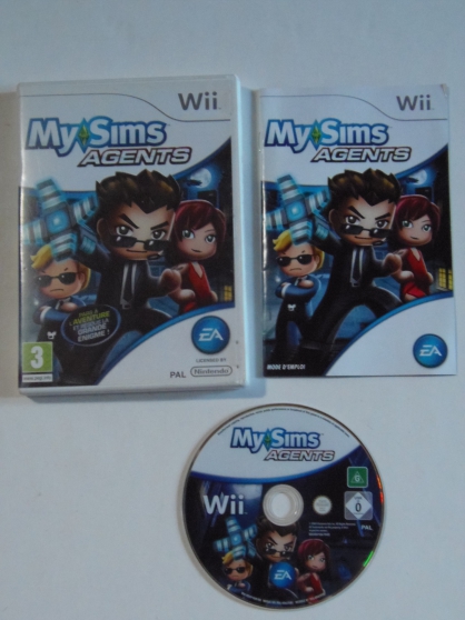 Annonce occasion, vente ou achat 'Jeu WII My Sims Agents (3+)'