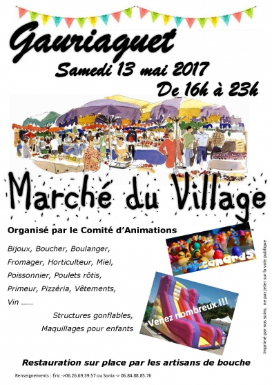 Annonce occasion, vente ou achat 'March du village'