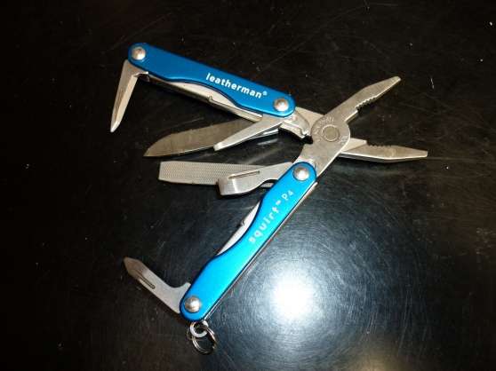 Annonce occasion, vente ou achat 'LEATHERMAN SQUIRT P4 BLEU NEUF'