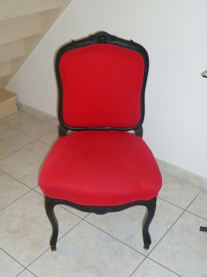Annonce occasion, vente ou achat 'lot de 6 chaises style Baroque Louis 16'