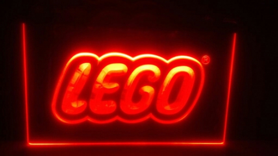 Enseigne lumineuse Lego