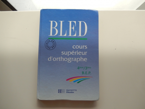 Annonce occasion, vente ou achat 'BLED 4EME/3EME/BEP'