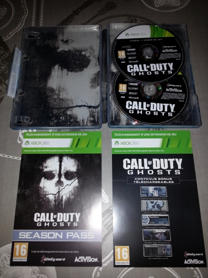 Annonce occasion, vente ou achat 'Call of Duty Ghosts+SeasonPass+FreeFall'