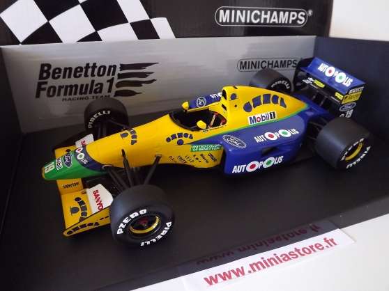 Annonce occasion, vente ou achat 'F1 1/18 Benetton B191 M.Schumacher 1991'