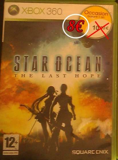 Annonce occasion, vente ou achat 'star ocean xbox360'