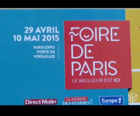 Annonce occasion, vente ou achat 'Entre place Foire de PARIS 2015'