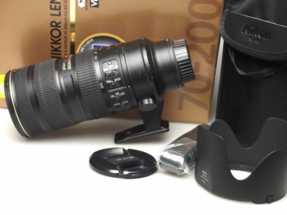 Annonce occasion, vente ou achat 'Nikon AF-S NIKKOR 70-200mm f/2.8 G ED VR'