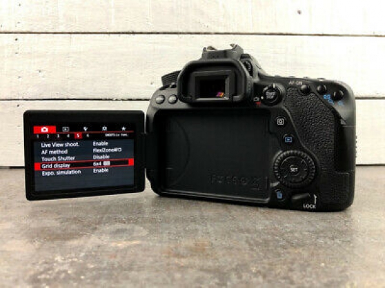 Annonce occasion, vente ou achat 'Appareil photo reflex Canon 80D 24,2MP'