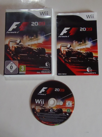 WII Formula 1 2009 (3+) avec boitier et
