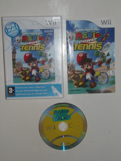 Jeu WII Mario Power Tennis (3+)