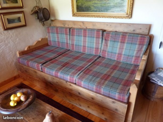 Annonce occasion, vente ou achat 'Canap-lit en bois avec tiroir'
