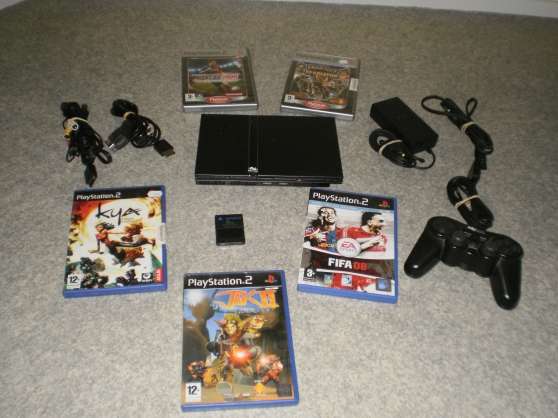 Annonce occasion, vente ou achat 'Console Sony PlayStation 2 Slim + jeux'