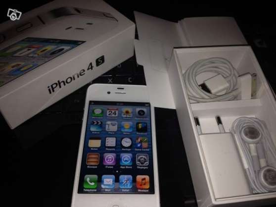 Annonce occasion, vente ou achat 'IPhone 4S 16 go Blanc'