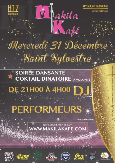 Annonce occasion, vente ou achat 'Saint Sylvestre 2014 au Makila Kafe'