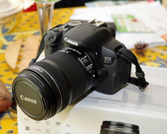 Annonce occasion, vente ou achat 'Rflex Canon EOS-650D parfait tat'