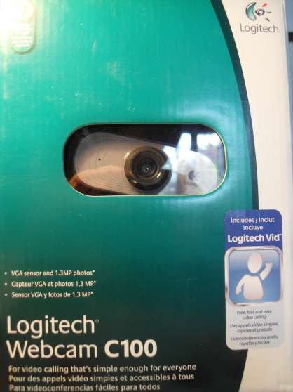 Annonce occasion, vente ou achat 'Webcam LOGITECH C100, neuve !'