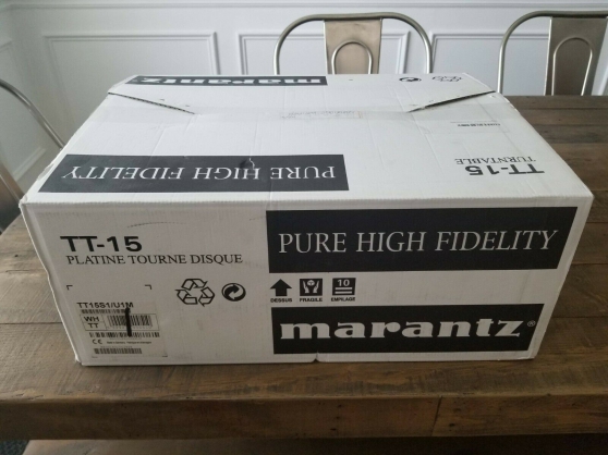 Annonce occasion, vente ou achat 'Marantz TT-15S1 Acrylic Turntable'