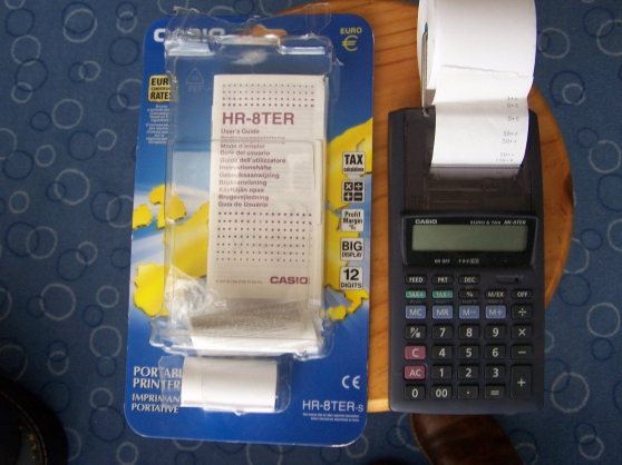 Annonce occasion, vente ou achat 'Calculatrice imprimante portative CASIO'