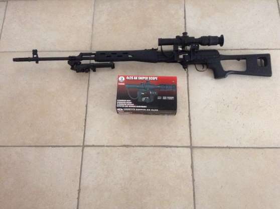 Annonce occasion, vente ou achat 'DRAGUNOV KING ARM ASG'