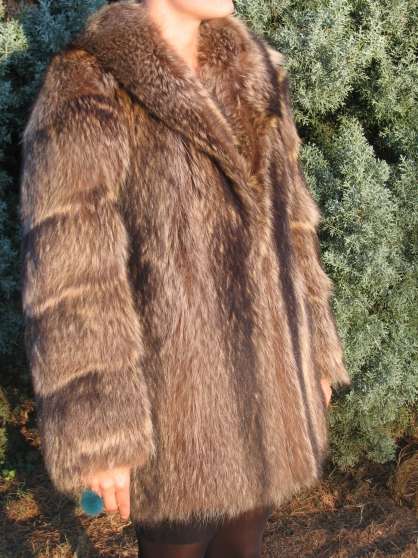 Annonce occasion, vente ou achat 'veste femme en fourrure Marmotte'