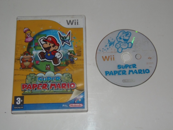 Annonce occasion, vente ou achat 'Super Paper Mario (3+)'