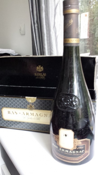 Annonce occasion, vente ou achat 'ARMAGNAC 1947 mis en bouteille en 1986'