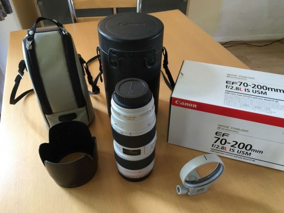 Annonce occasion, vente ou achat 'Objectif Canon EF 70-200mm f/2.8 L IS II'