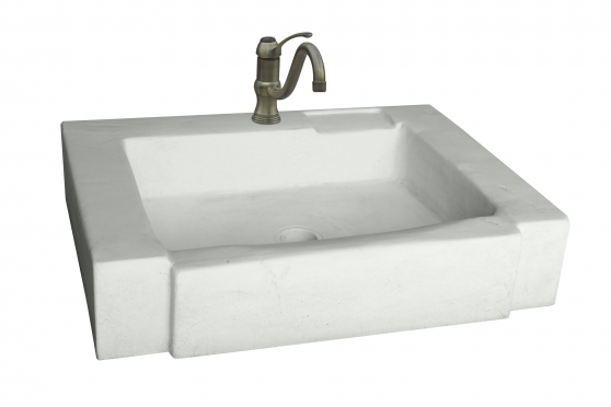 EVIER TIMBRE NEUF EN PIERRE RECONSTITUEE