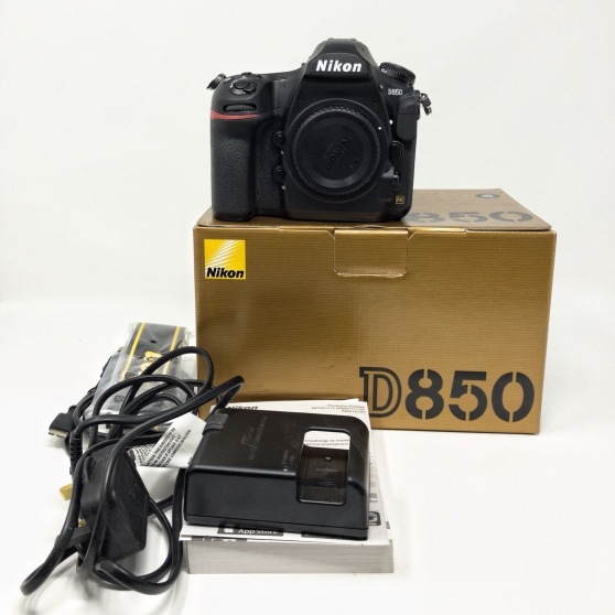 Annonce occasion, vente ou achat 'Nikon D850 reflex numrique corps 45.7MP'