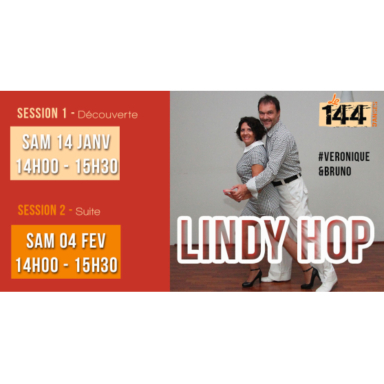 Annonce occasion, vente ou achat 'Stage Dcouverte de Lindy Hop 2sessions'