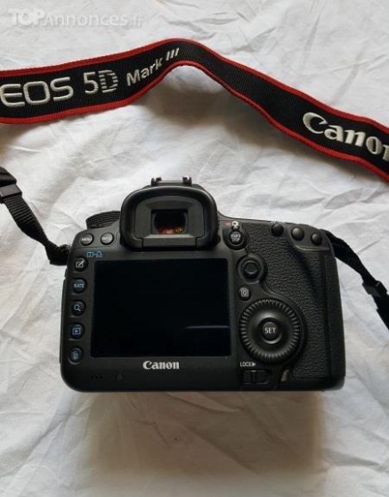 Annonce occasion, vente ou achat 'Canon 5d Mark Iii tat Neuf 0 Decl'