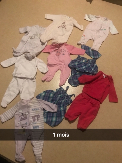 Vêtements bébé fille de 1 à 18 mois - Photo 1